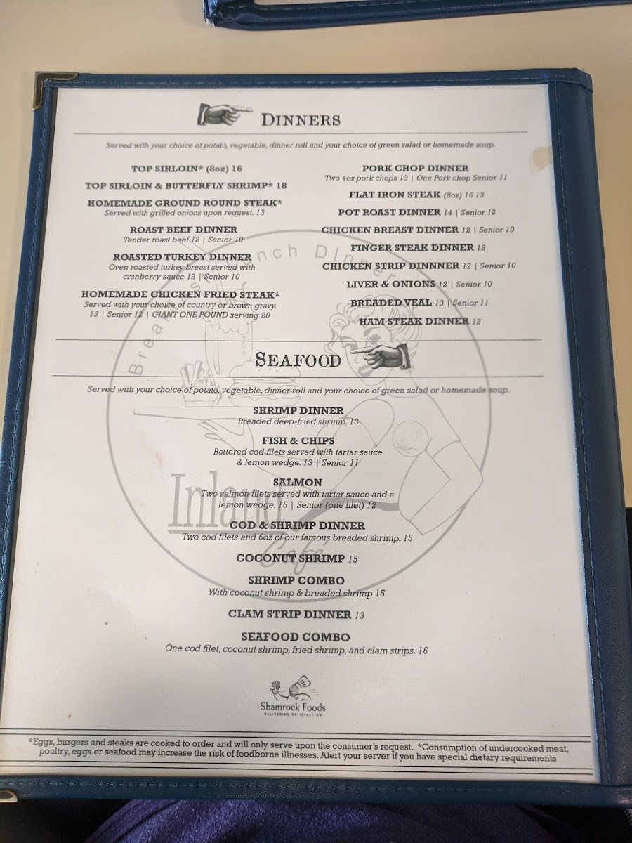 Inland Cafe Menu - Image 5